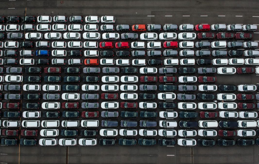 Car Fleet Aerial