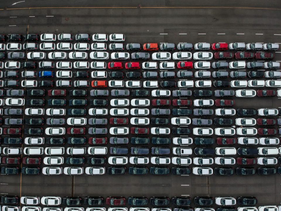 Car Fleet Aerial