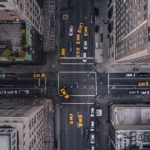 New York City 5th Ave From the sky
