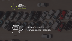 cars lined up with copy now offering the convenience of parking