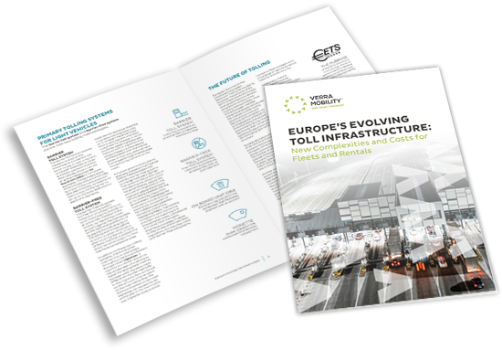 Europe's Evolving Toll Infrastructure whitepaper by Verra Mobility.