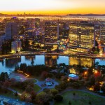 Oakland city skyline