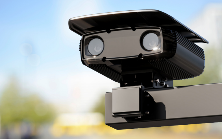 Speed camera photo