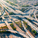 stock photo of a traffic artery